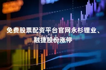 免费股票配资平台官网永杉锂业、融捷股份涨停